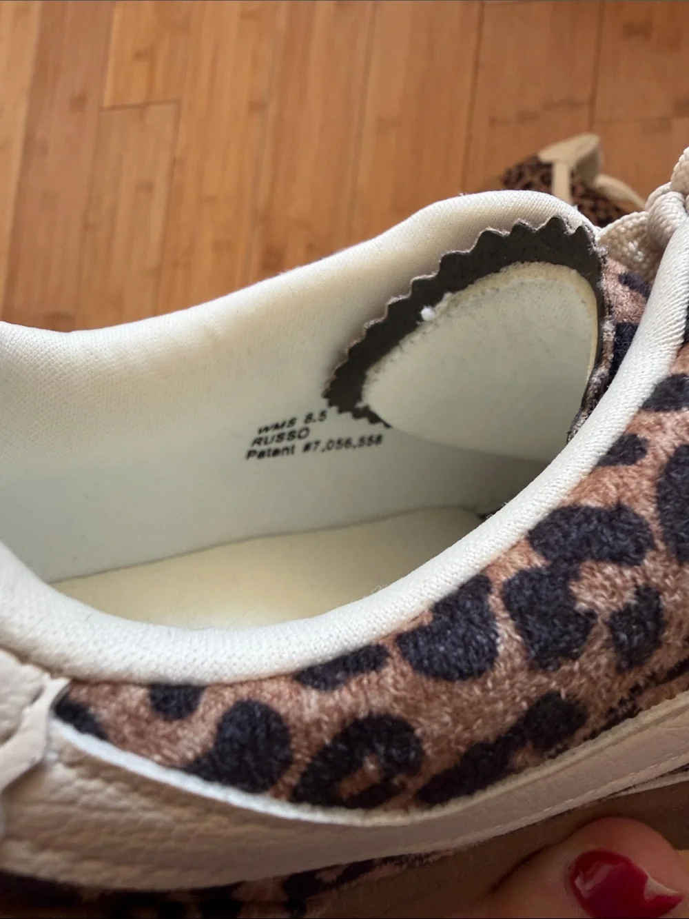 DV by Dolce Vita Leopard Print Sneakers with White Accents